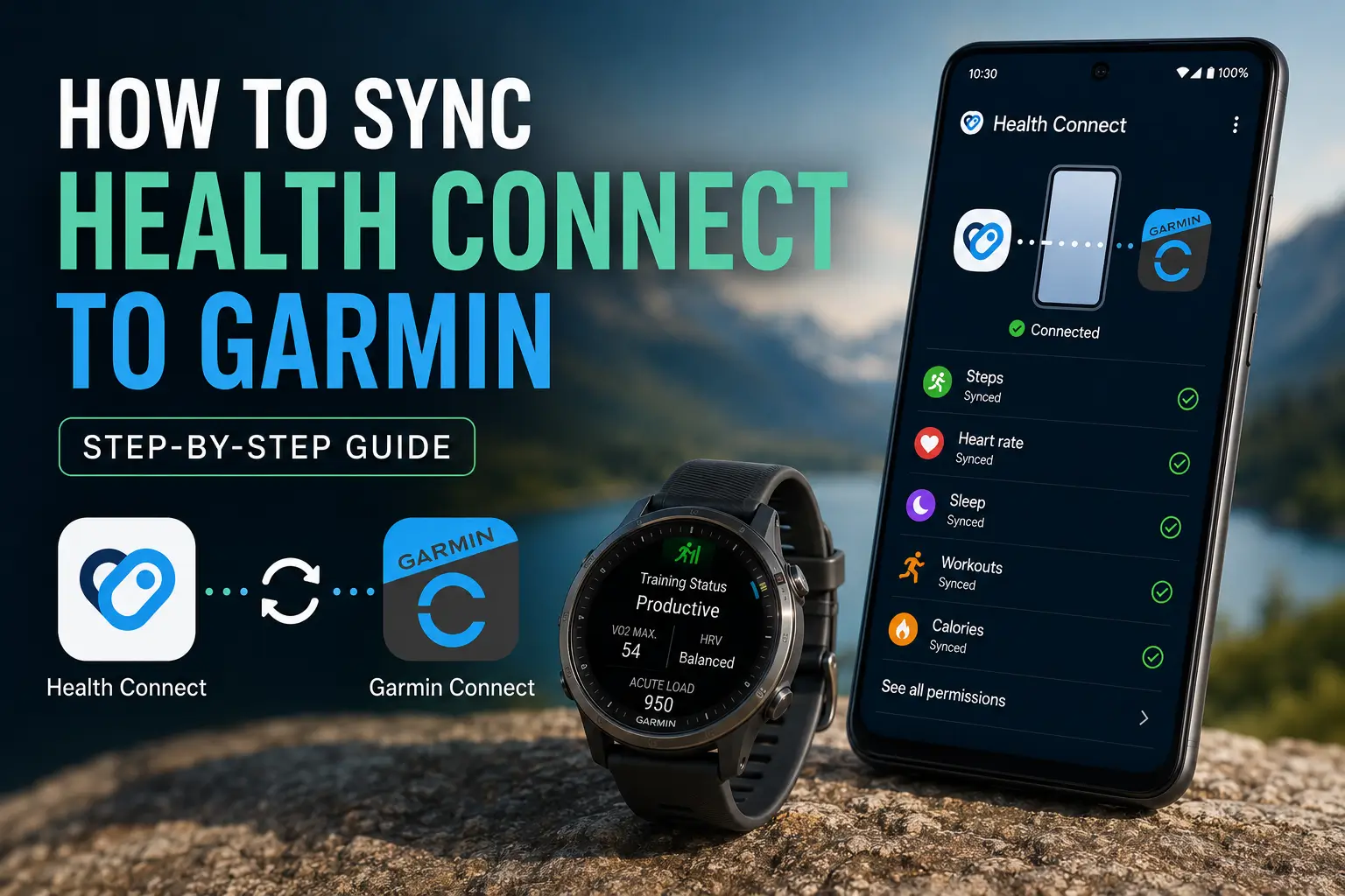 How to Sync Health Connect to Garmin (Step-by-Step Guide)