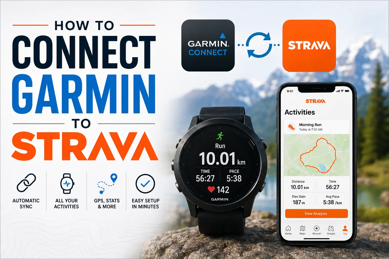 How to Connect Garmin to Strava